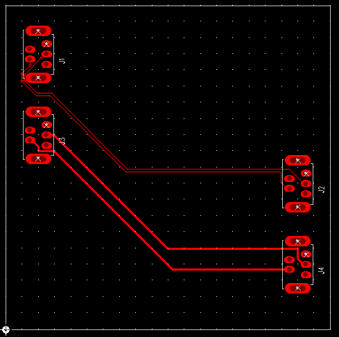 Simple Trace PCB