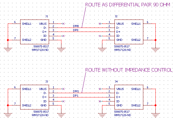 Simple Trace Schematic